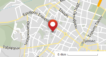 Location of business on map