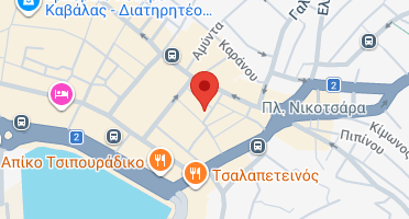 Location of business on map