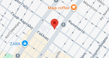 Χάρτης και σημείο της επιχείρησης
