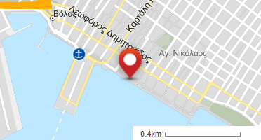 Location of business on map