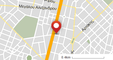 Location of business on map