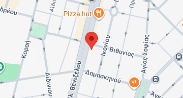 Location of business on map