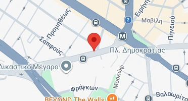 Χάρτης και σημείο της επιχείρησης