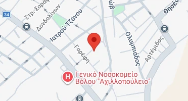 Location of business on map