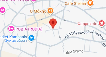 Location of business on map