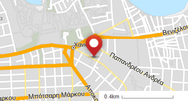 Χάρτης και σημείο της επιχείρησης