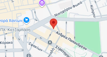 Location of business on map