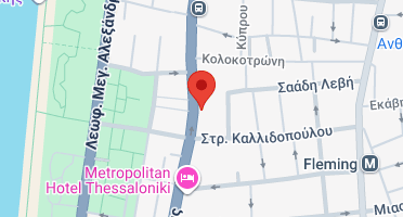 Location of business on map