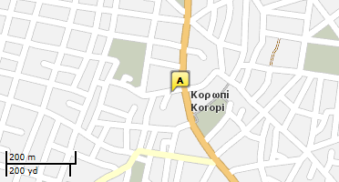Χάρτης και σημείο της επιχείρησης