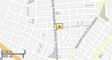 Location of business on map