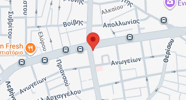 Location of business on map