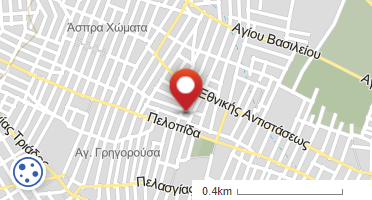 Location of business on map