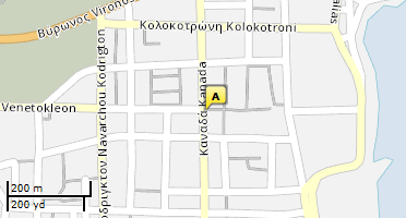 Χάρτης και σημείο της επιχείρησης