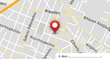 Location of business on map