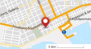 Χάρτης και σημείο της επιχείρησης