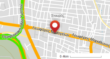 Location of business on map
