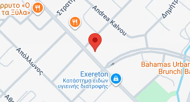 Location of business on map