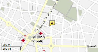 Χάρτης και σημείο της επιχείρησης