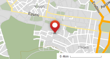 Χάρτης και σημείο της επιχείρησης