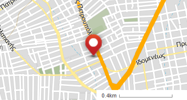 Location of business on map