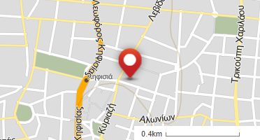 Location of business on map