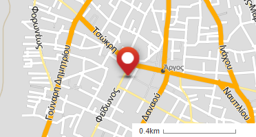 Χάρτης και σημείο της επιχείρησης