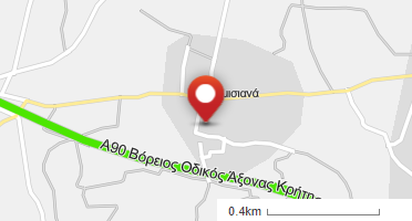 Location of business on map