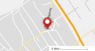 Location of business on map