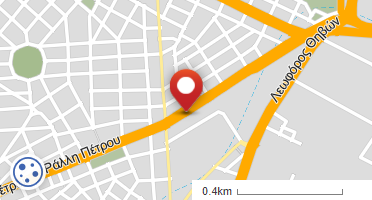 Location of business on map