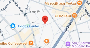 Χάρτης και σημείο της επιχείρησης