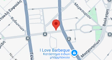 Location of business on map