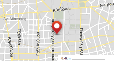 Location of business on map