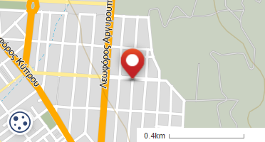 Location of business on map
