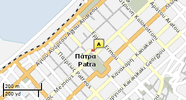 Χάρτης και σημείο της επιχείρησης