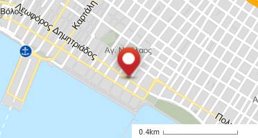Location of business on map