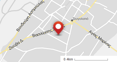 Location of business on map