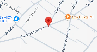 Location of business on map