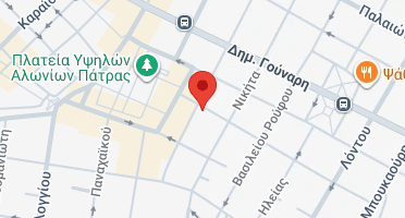 Location of business on map