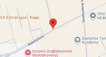 Location of business on map