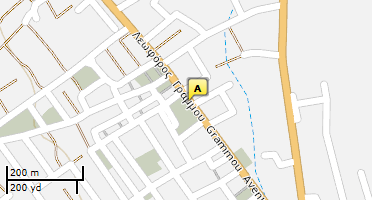 Location of business on map