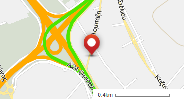 Location of business on map