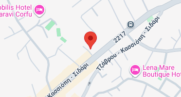 Location of business on map