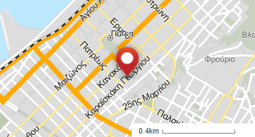 Location of business on map