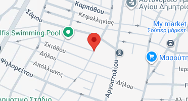 Location of business on map