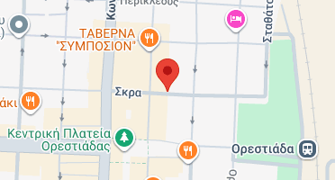 Location of business on map
