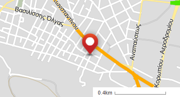 Location of business on map