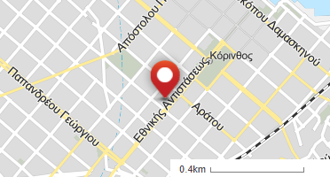 Location of business on map