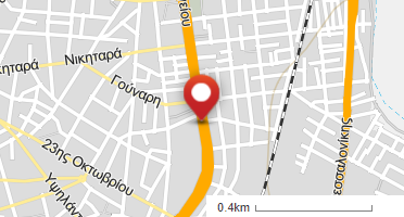 Location of business on map