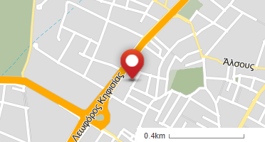 Location of business on map