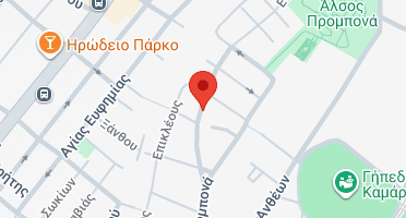 Location of business on map